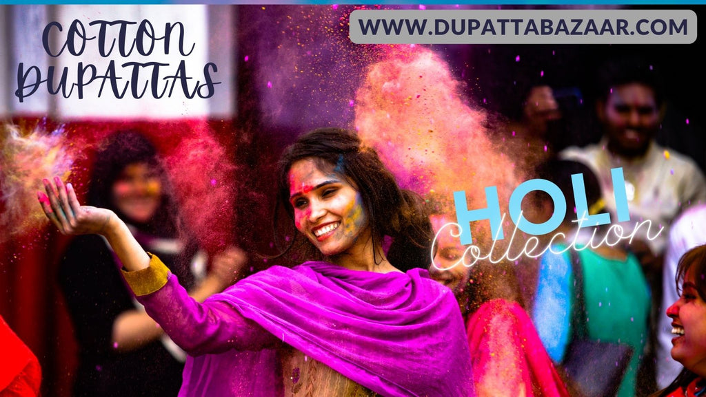 Bollywood and Holi dupattas