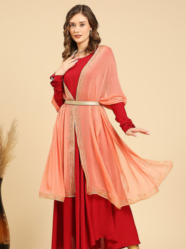 Embellished Chiffon Dupatta Dupatta Bazaar Embellished Chiffon Dupatta Dupatta Bazaar