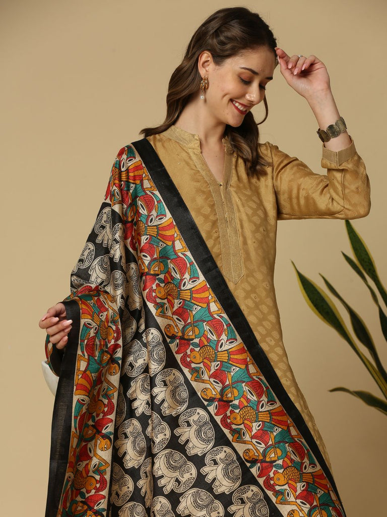 大型 NEW ETHNIC Seidea Print Design 大型 NEW ETHNIC Seidea Print Design Multicolor printed dress