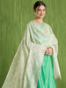 Sequinned Gold Viscose Tissue Silk Dupatta