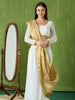 Banarasi Ethnic Motif Woven Gold Tissue Silk Dupatta