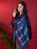 Indigo Modal Silk handblock Printed Ajrakh Dupatta