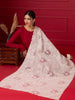 Cream All Over Cut Work & Embroidered Chanderi Silk Dupatta