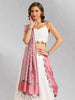 Onion Pink Banarasi Silk Dupatta with Silver Border