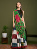 Green Bandhini Cotton Dupatta