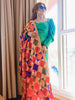 Multicolour Chiffon Phulkari  Dupatta