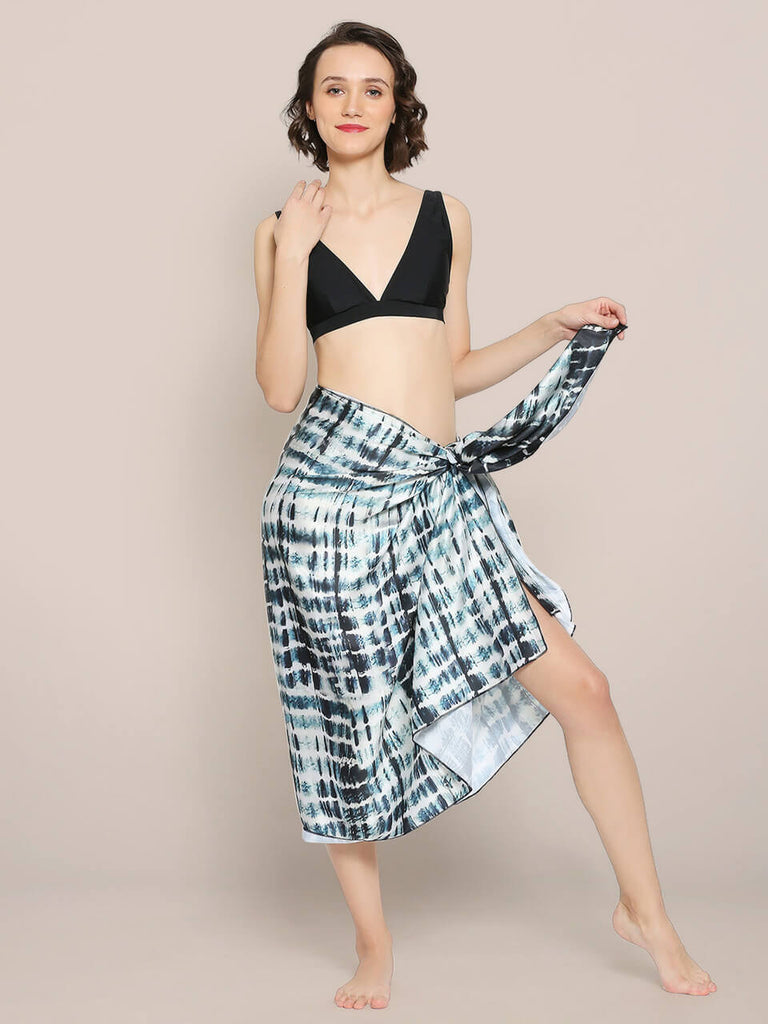 satin sarong