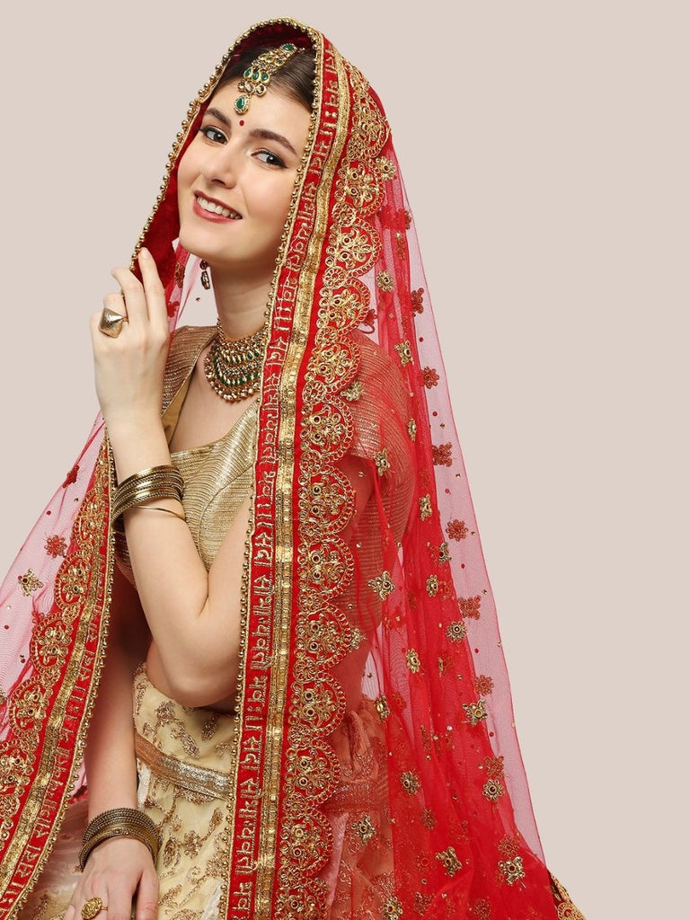 Bridal dupatta for store saree