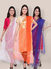 Combo of  3 Silk Dupattas freeshipping - Dupatta Bazaar