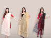 Blended Silk Dupatta Combo Offer ( 3 Dupattas) freeshipping - Dupatta Bazaar