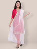 Off White Silk Dupatta - Dupatta Bazaar