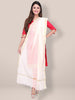 Off White Silk Dupatta freeshipping - Dupatta Bazaar