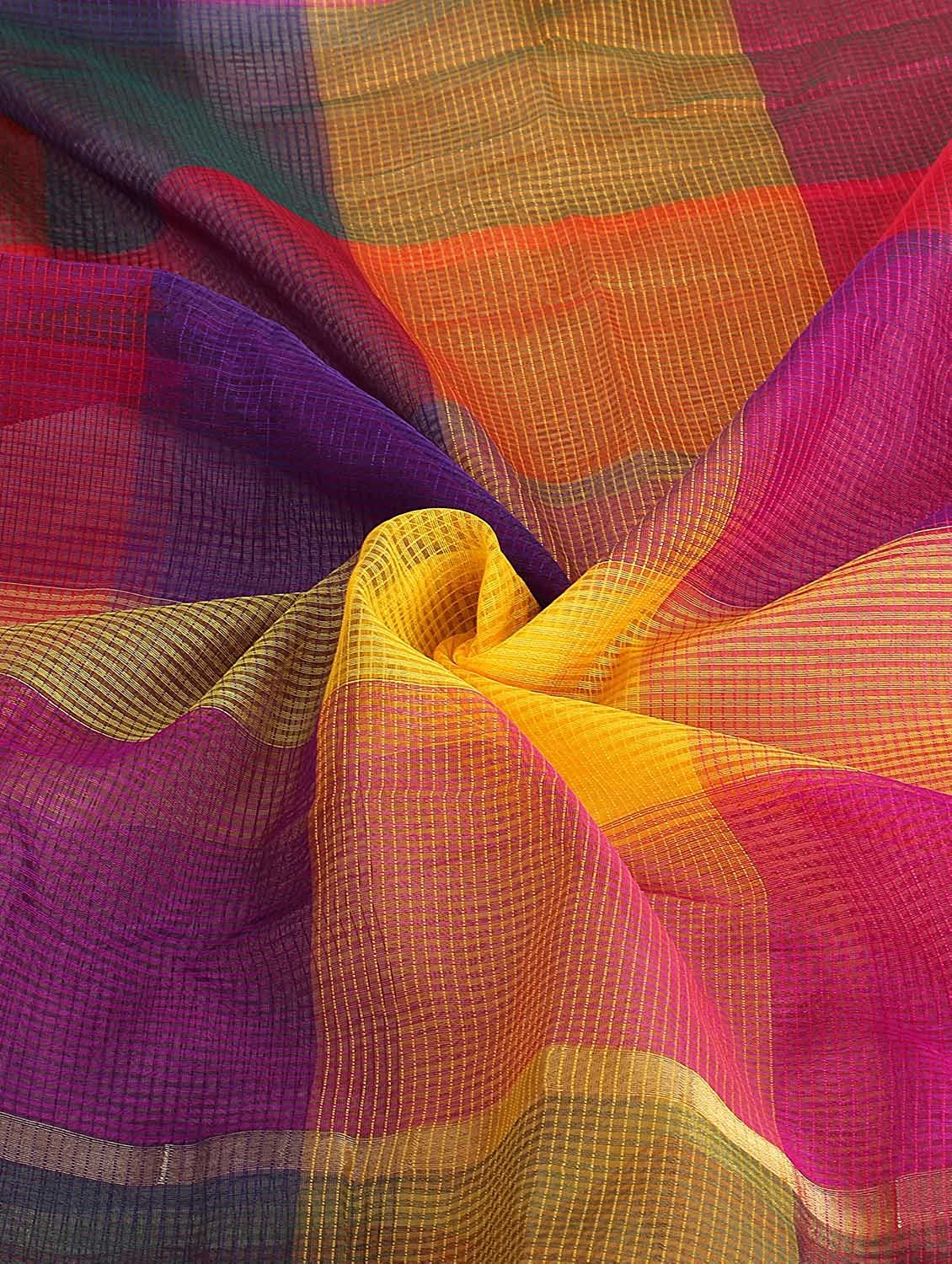 Multi Printed Cotton Silk Dupatta main image 1