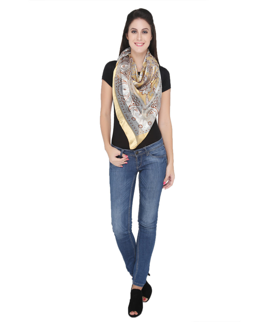 Stunning Polysilk Scarve - Dupatta Bazaar