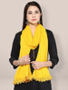 Yellow Chiffon Dupatta with lace freeshipping - Dupatta Bazaar