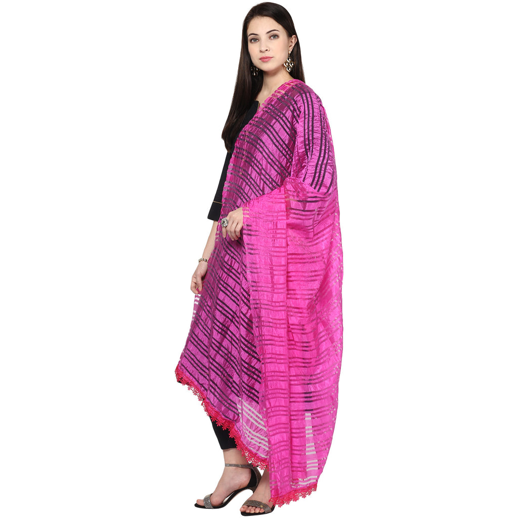 Glamourous Silk Dupatta - Dupatta Bazaar