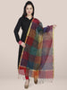 Multicoloured Cotton Silk Printed Dupatta freeshipping - Dupatta Bazaar