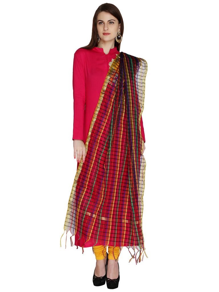 Multicolour dupatta - Dupatta Bazaar