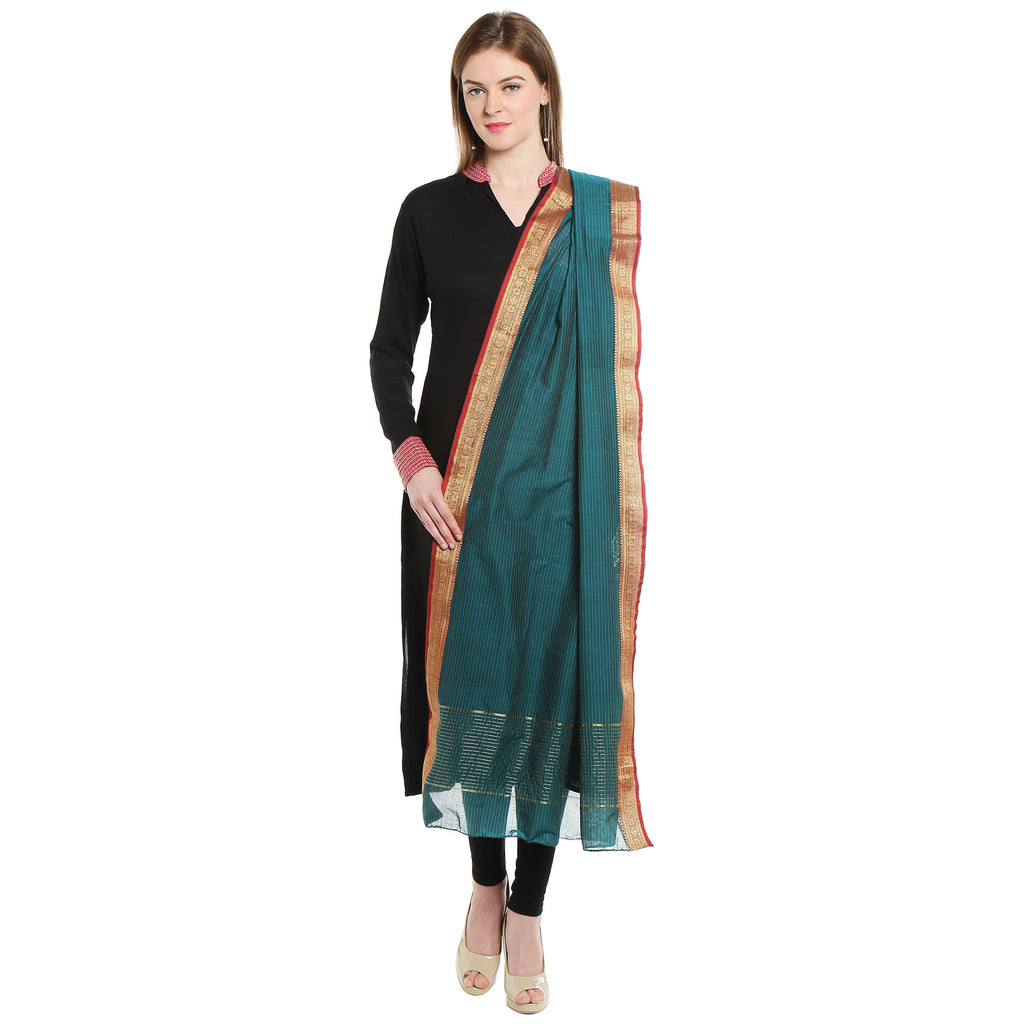 Cotton Handloom Dupatta - Dupatta Bazaar