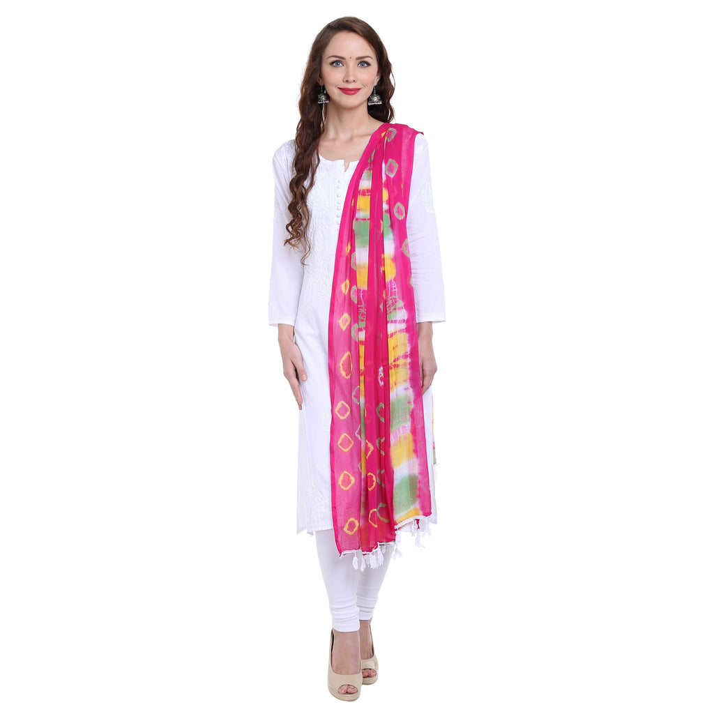Dupatta Bazaar Women's Printed Chiffon Dupatta - Dupatta Bazaar