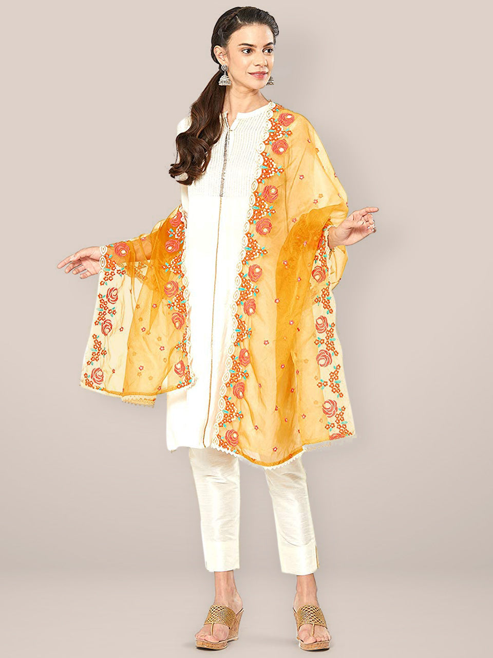 Kandora Talla única Amarilla Africana – Moroccan Art