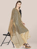 Embellished Gold Net Dupatta. freeshipping - Dupatta Bazaar