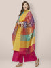 Woven Multicolored Banarasi Silk Dupatta freeshipping - Dupatta Bazaar