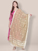 Gold Woven Cotton Silk Dupatta. freeshipping - Dupatta Bazaar
