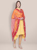 Red Organza Dupatta with Gotta Patti Work. freeshipping - Dupatta Bazaar