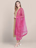 Pink Shimmer  Dupatta freeshipping - Dupatta Bazaar