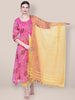 Dupatta Bazaar Woman'sYellow Organza Dupatta freeshipping - Dupatta Bazaar