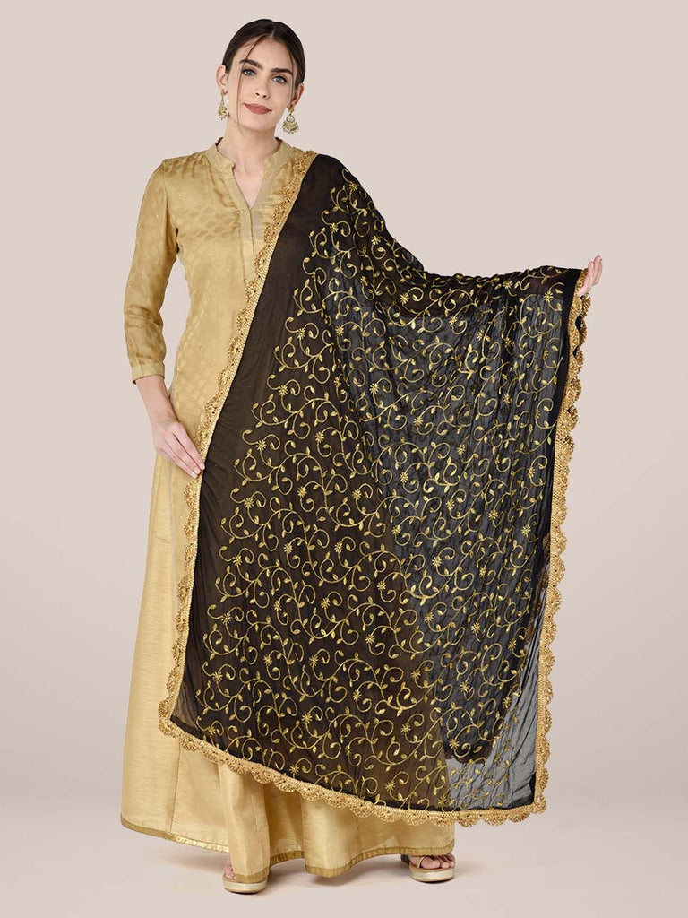 Black Dupatta, Black & Gold Dupatta, Scalloped Dupatta, Dupatta for women, chunni, chiffon dupatta, embroidered dupatta, party wear dupatta, Fancy dupatta for women Dupatta Bazaar Black Dupatta, Black & Gold Dupatta, Scalloped Dupatta, Dupatta for women, chunni, chiffon dupatta, embroidered dupatta, party wear dupatta, Fancy dupatta for women Dupatta Bazaar