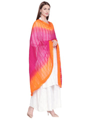 RANI SAAHIBA Donna Chiffon Plain Dupatta Nero