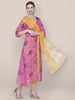 Woven Yellow Organza Dupatta freeshipping - Dupatta Bazaar