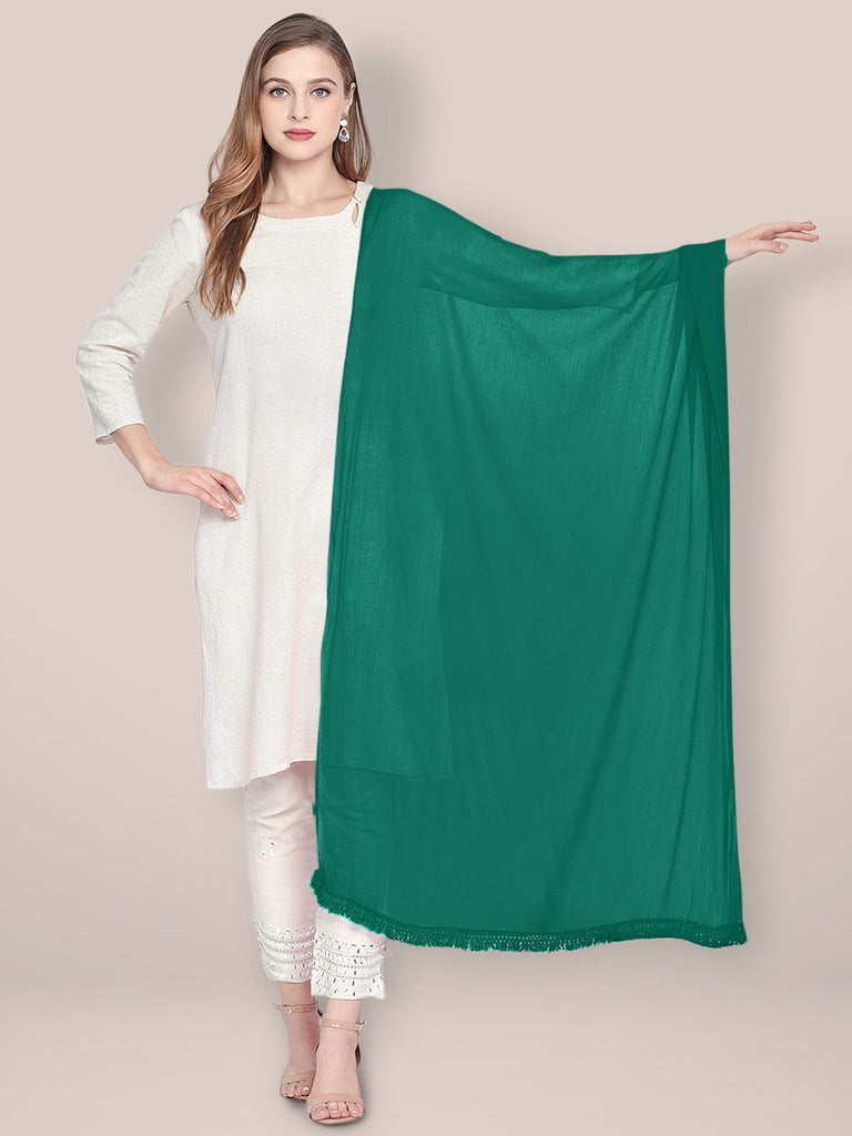 Rama Green Chiffon Dupatta. freeshipping - Dupatta Bazaar