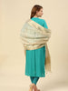 Dull Gold Banarasi Tissue Silk Dupatta