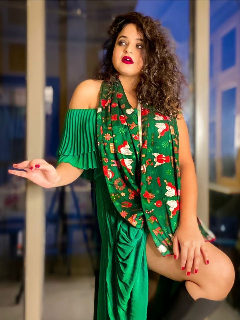 christmas dress scarves Christmas Plaid