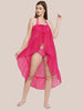 Pink Long Chiffon Skirt Sarong