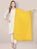 Lemon Yellow Chiffon Dupatta freeshipping - Dupatta Bazaar