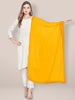 Mango Yellow Chiffon Dupatta freeshipping - Dupatta Bazaar